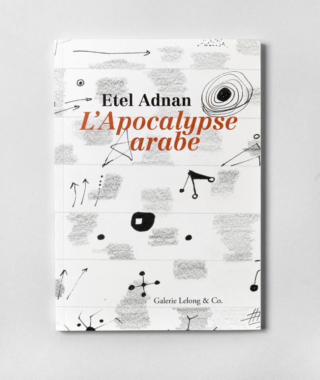 livre L'Apocalypse arabe Etel Adnan